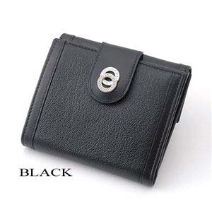 BVLGARI（ブルガリ） ドッピオトンド二折財布 26203/BLACK