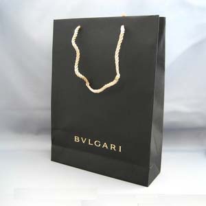 BVLGARI（ブルガリ） ドッピオトンド二折財布 26203/BLACK