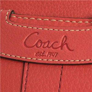 Coach(コーチ) ショルダーバッグ 13169EMBOSSED OP ART レッド