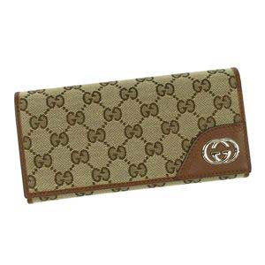 GUCCI(グッチ) 長札財布 204836 8526 ベージュ