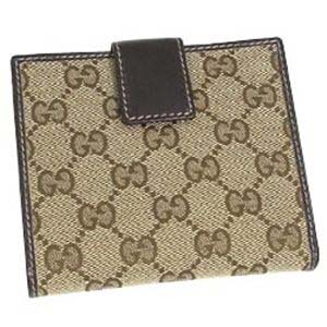 GUCCI（グッチ） 181594 FCEKG 9643 ２つ折小銭入 BE/DB