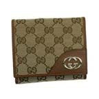 GUCCI(グッチ) Wホック財布 181594 8526 ベージュ