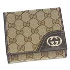 GUCCI（グッチ） 181594 FCEKG 9643 ２つ折小銭入 BE/DB