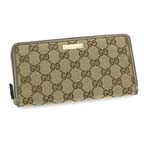 GUCCI(グッチ) 長札財布 112724 9786 ブラック/ベージュ